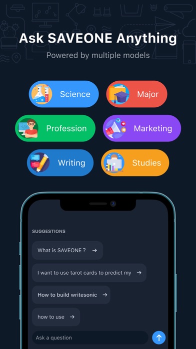 SAVEONE - Chat with AI Screenshot