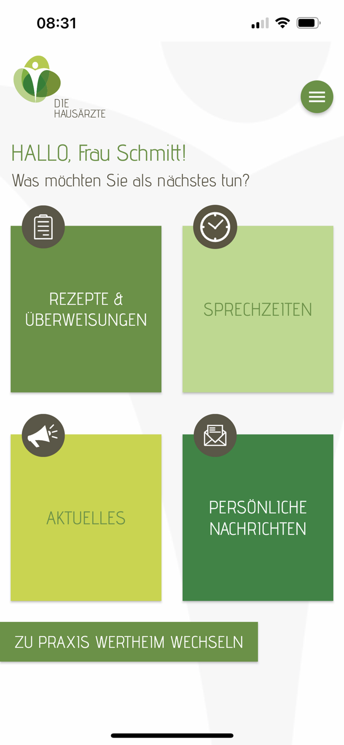 die Hausärzte – Patienten-App