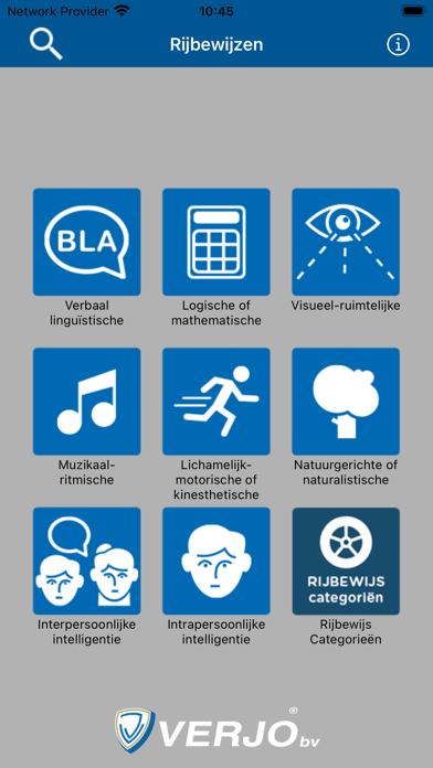 Rijbewijzen Screenshot