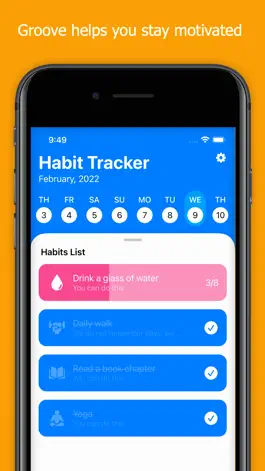 Game screenshot Groove - Habit Tracker hack