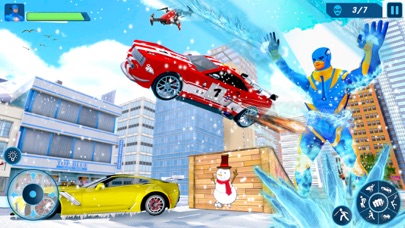 Snow Ice Man Rescue City Games Screenshot