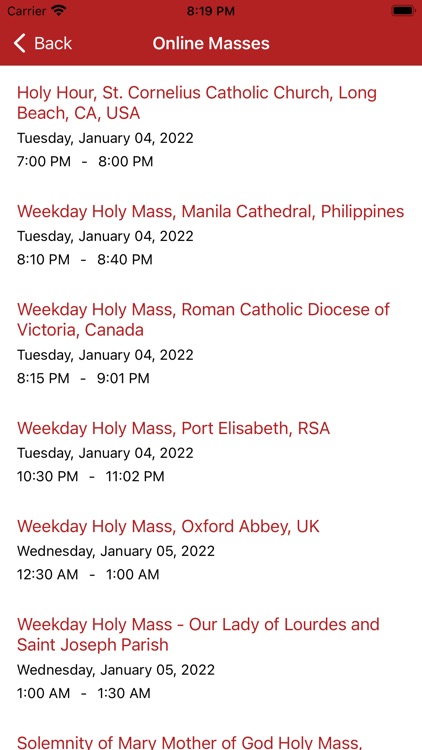 Catholic Daily Readings