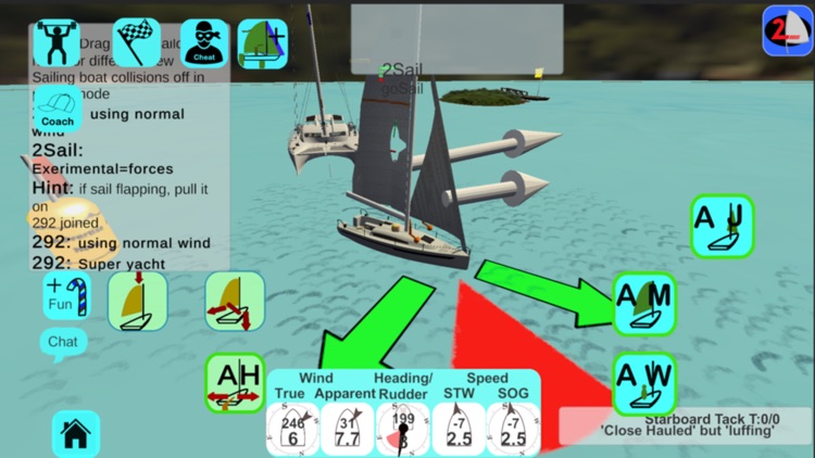 2Sail Sailing Simulator