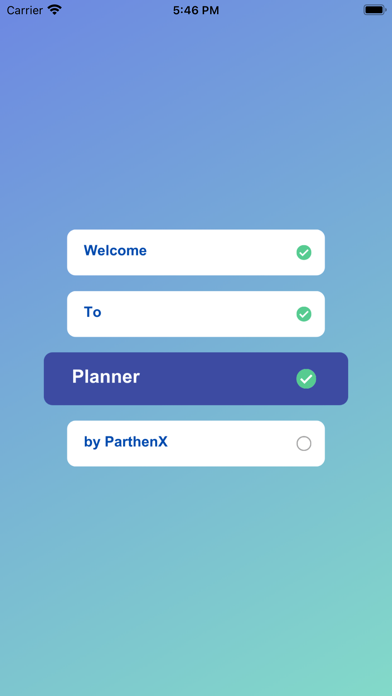 Screenshot #1 pour Planner Pro by ParthenX