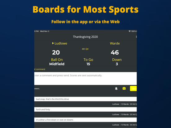 Screenshot #5 pour Score Keeper Live