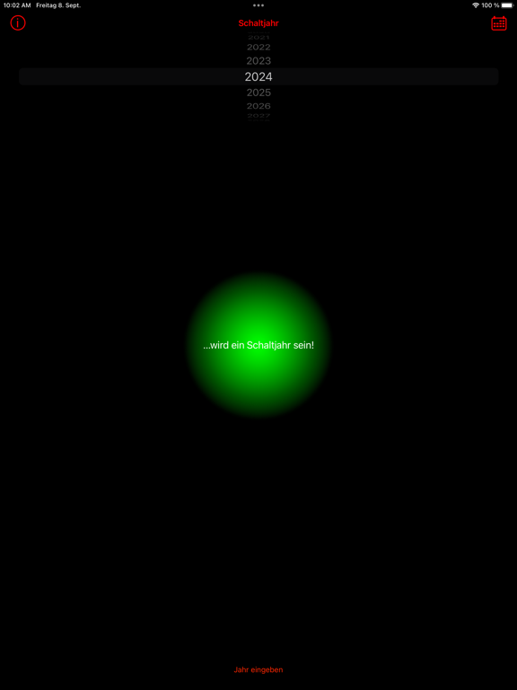 Screenshot #6 pour Schaltjahr