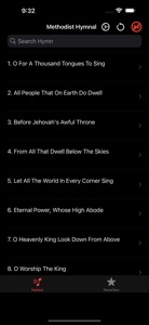 Methodist Hymnal - Complete screenshot #2 for iPhone