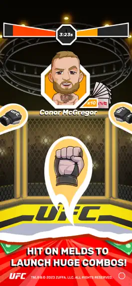 Game screenshot UFC Fight Card Rummy apk