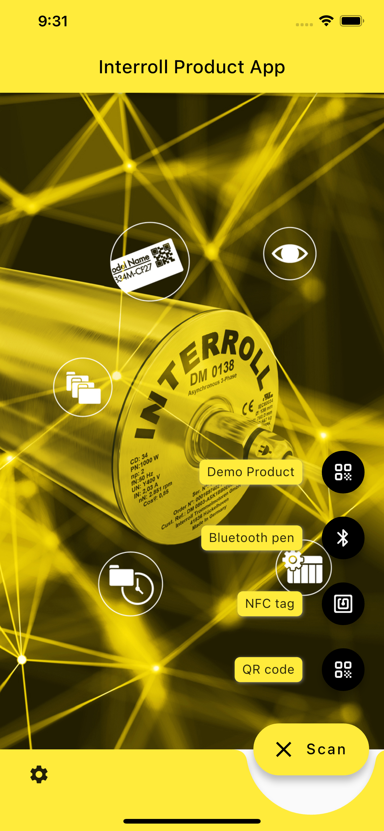 Interroll Product App