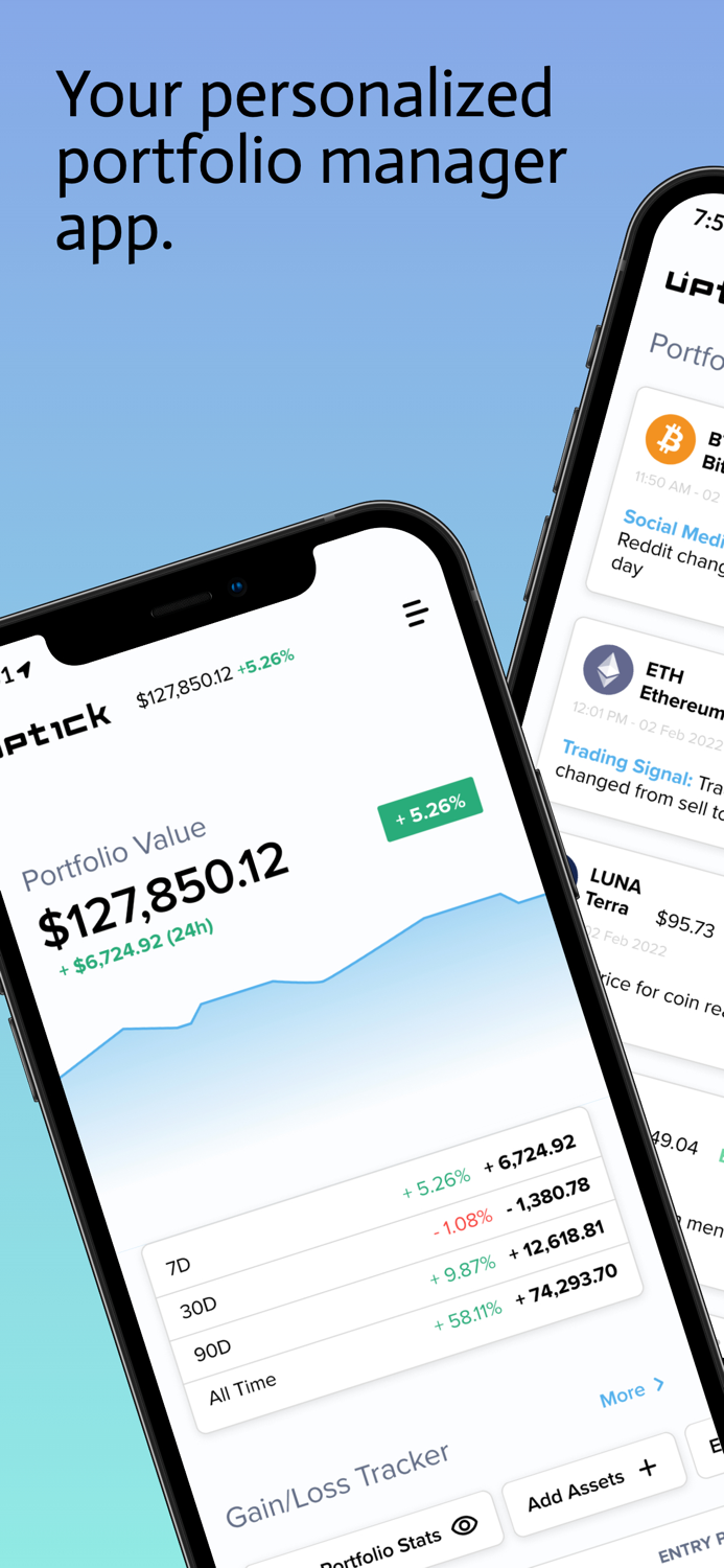 Uptick Crypto Portfolio