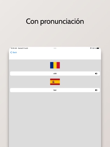 Diccionario Rumano-Españolのおすすめ画像4