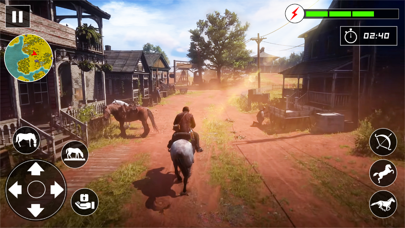 Virtual Wild Horse Racing Game Screenshot
