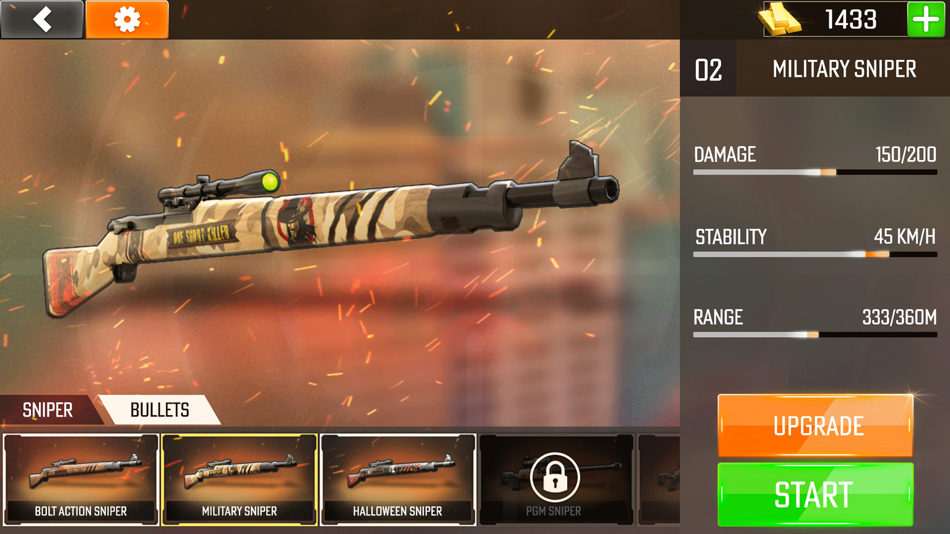3D War Sniper Shooter Games - 1.3 - (iOS)