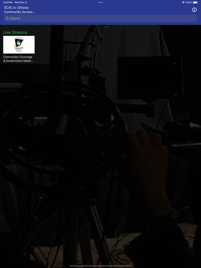 Shasta Community Acs. Channels