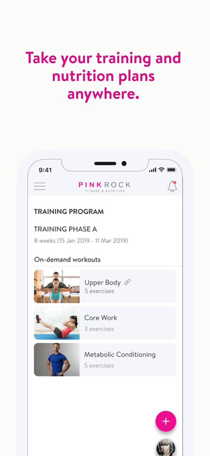 PinkRock Fitness and Nutrition