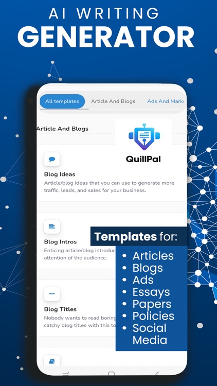 QuillPal AI Helper Chat Bots
