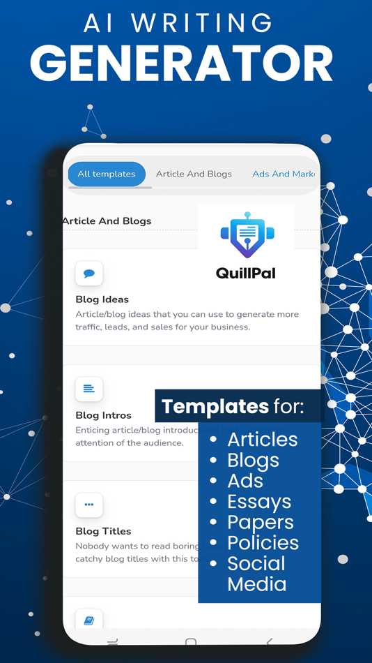 #2. QuillPal AI Helper Chat Bots (iOS) 게시자: Quillpal