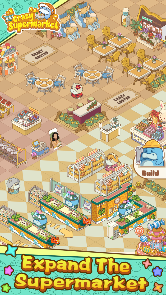 Crazy Supermarket -Puzzle Game