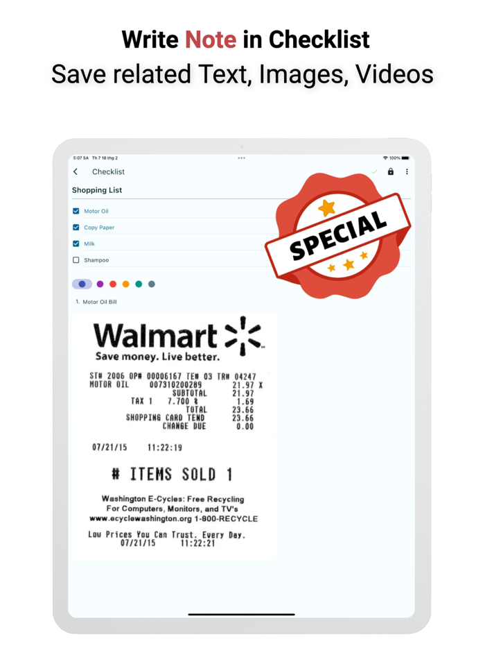 Note To-do List Super Notes