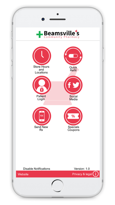 Beamsville Community Pharmacy Screenshot