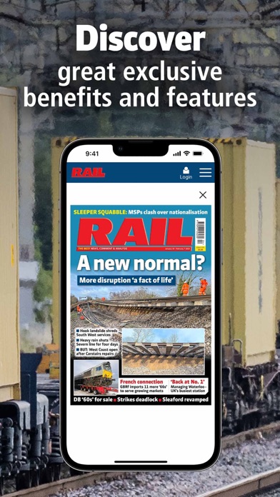 RAIL Magazine Screenshot