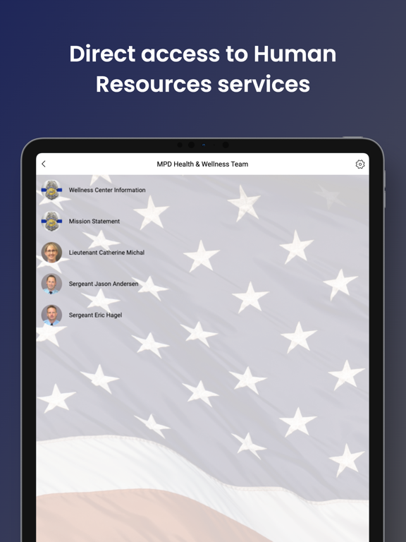 Screenshot #6 pour Minneapolis PD Wellness App