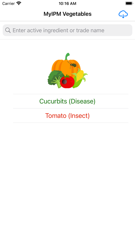 #1. MyIPM Vegetables (iOS) Podle: Charles T. Bargeron