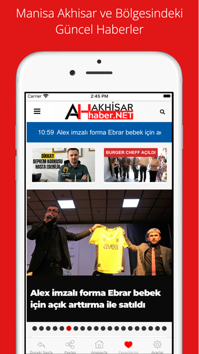 Akhisar Haber Screenshot