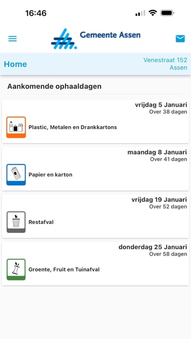 Screenshot 2 of AfvalApp Assen App
