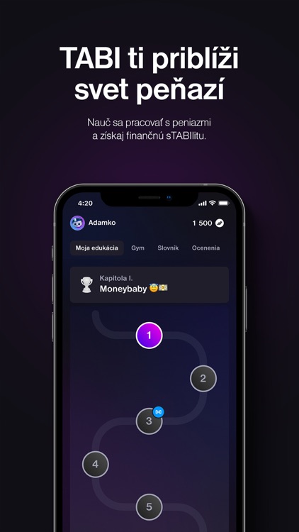 TABI: Detská banková aplikácia