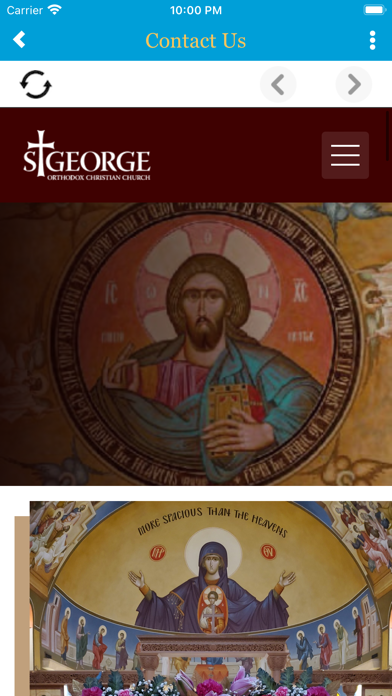 St. George Events Screenshot