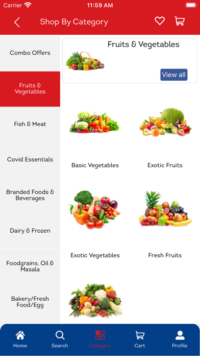 Centreal Bazaar Online Screenshot