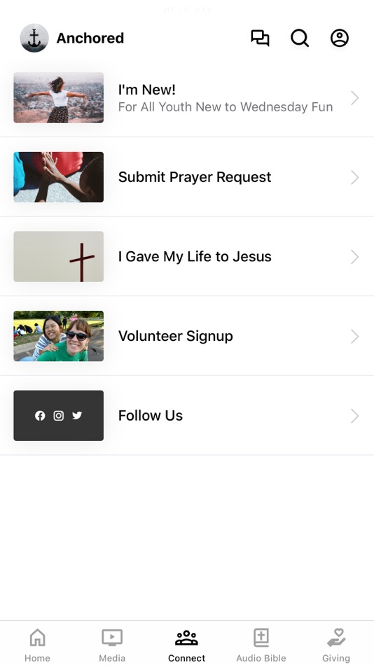 #3. Anchored Ministries (iOS) Podle: Anchored LLC