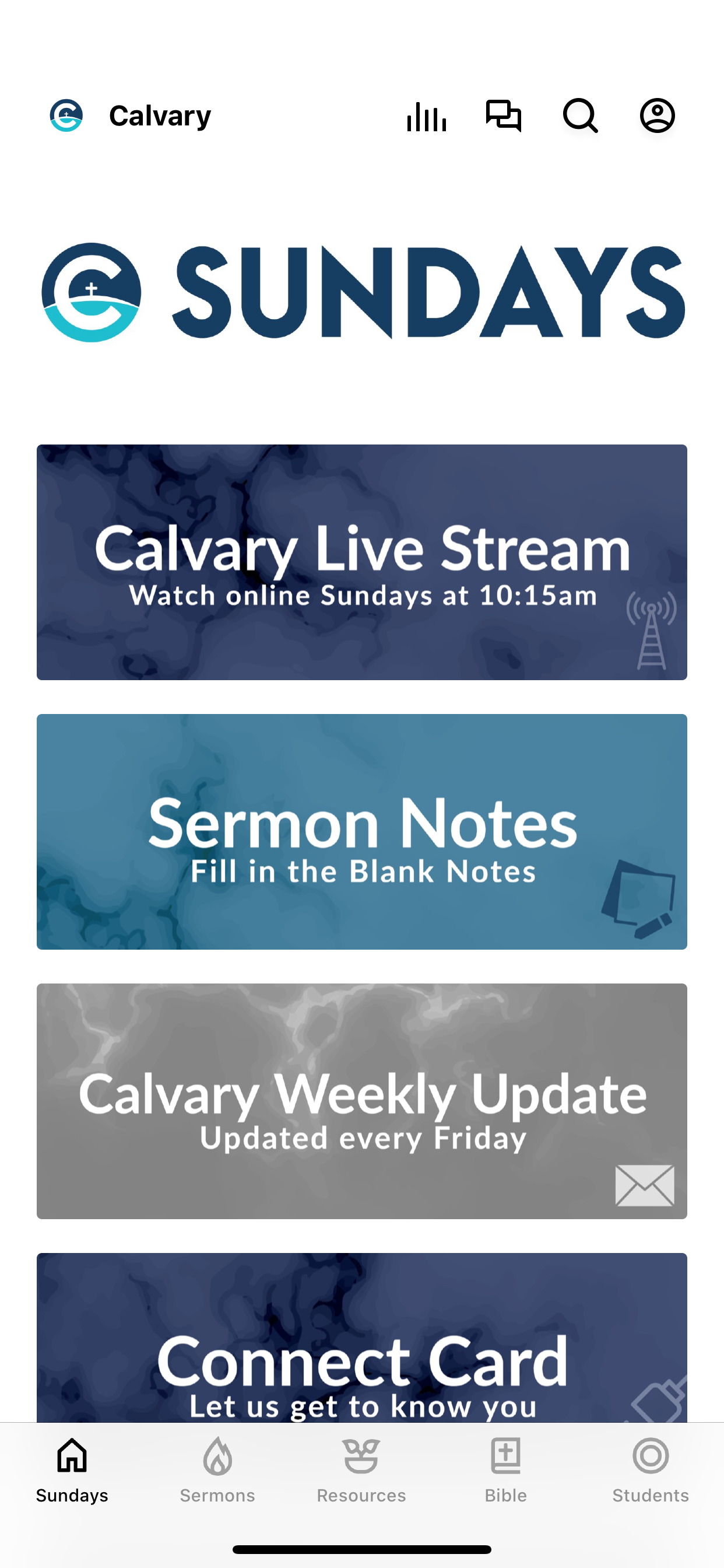 Calvary Baptist App