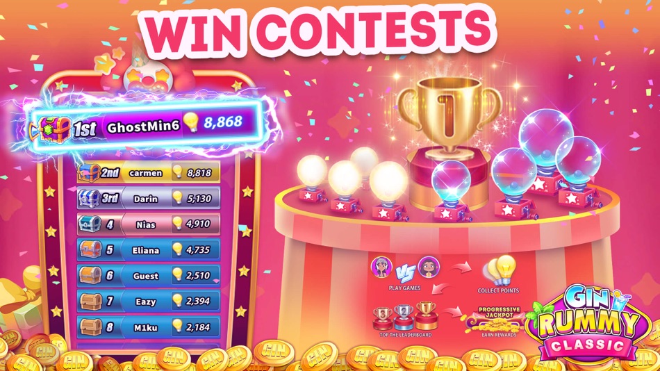 #3. Gin Rummy Joker (iOS) Podle: Beijing ZJCYOU Technology Co., Ltd