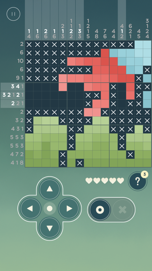 #3. Sky Castle2 - (nonogram) (iOS) 由: KWANG YEOUL YOO