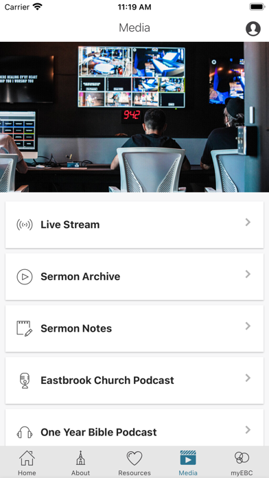 Eastbrook Church Screenshot