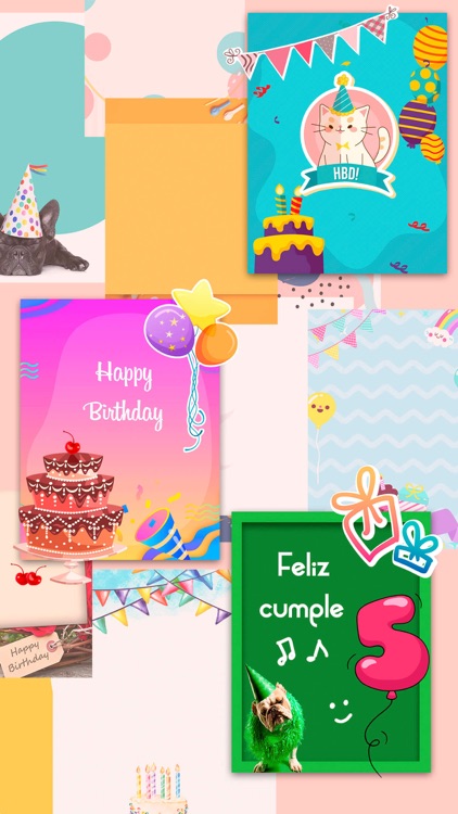 Happy birthday greetings cards