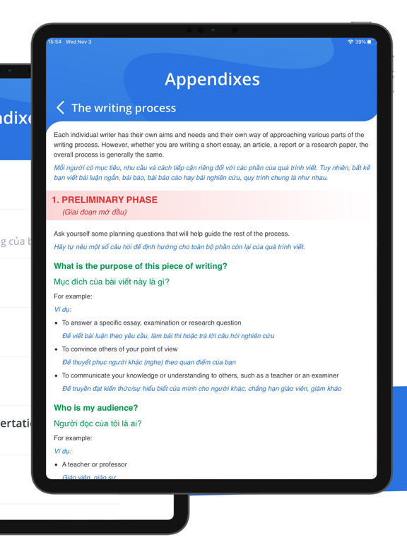 Từ điển EVLD iPad screenshot 7 - Book app