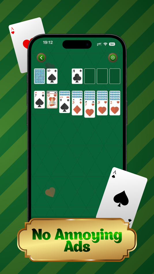 #4. Solitaire Classics Card Game (iOS) 来自: DIGITAL CENTURY MANAGEMENT S.R.L.