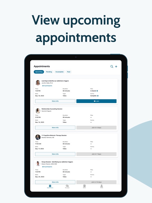 MHSD Connect iPad screenshot 3 - Medical app