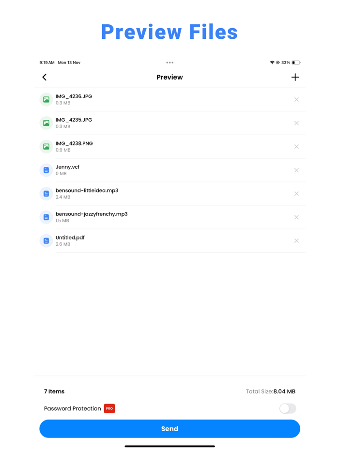 Share Me File Transfer App