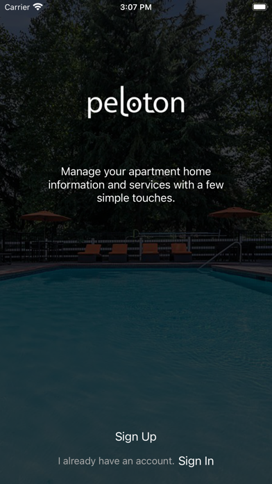 Peloton Resident Screenshot