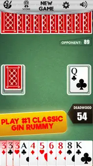 gin rummy * the best card game iphone screenshot 4