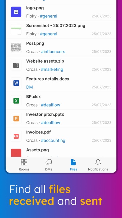 Roger: Collaborate with anyone Screenshot