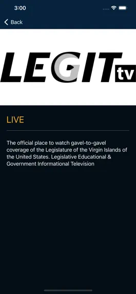 Game screenshot USVI Legislature apk