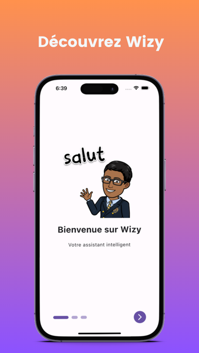 Wizy AI Screenshot 1 - AppWisp.com Wizy AI Screenshot 1 - AppWisp.com