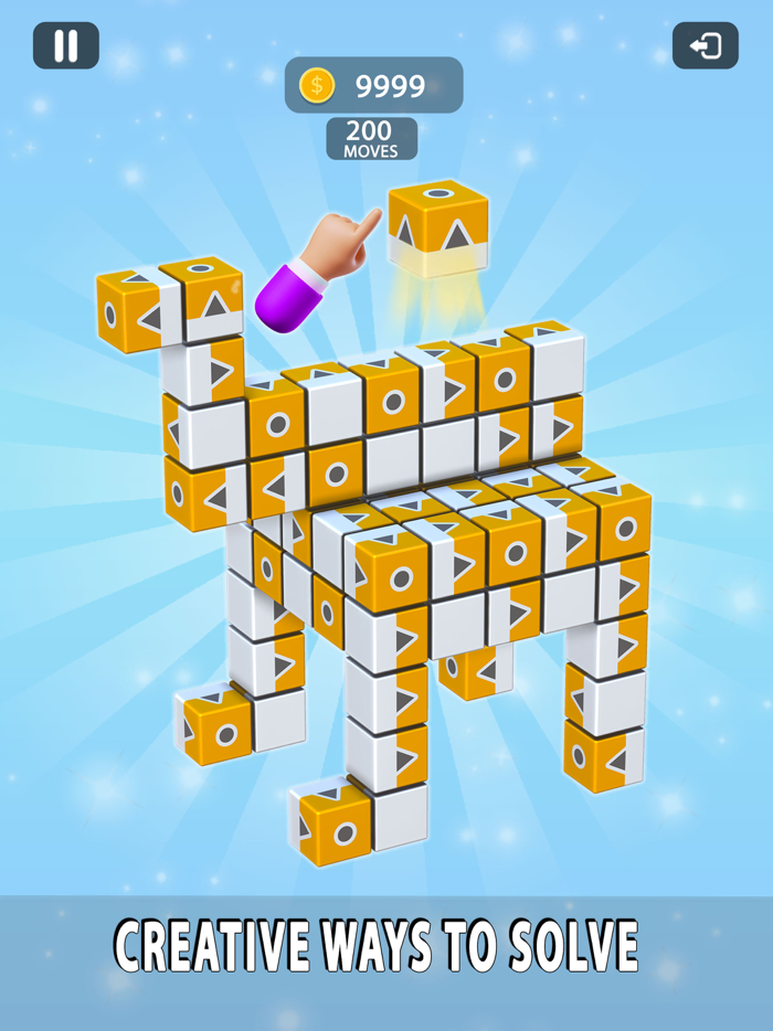 Tap Away 3D Puzzle Game
