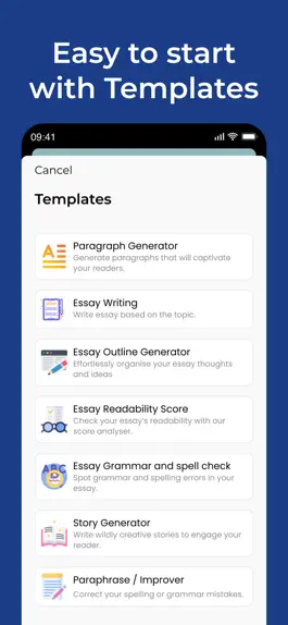 Game screenshot PenPilot - AI Writing apk