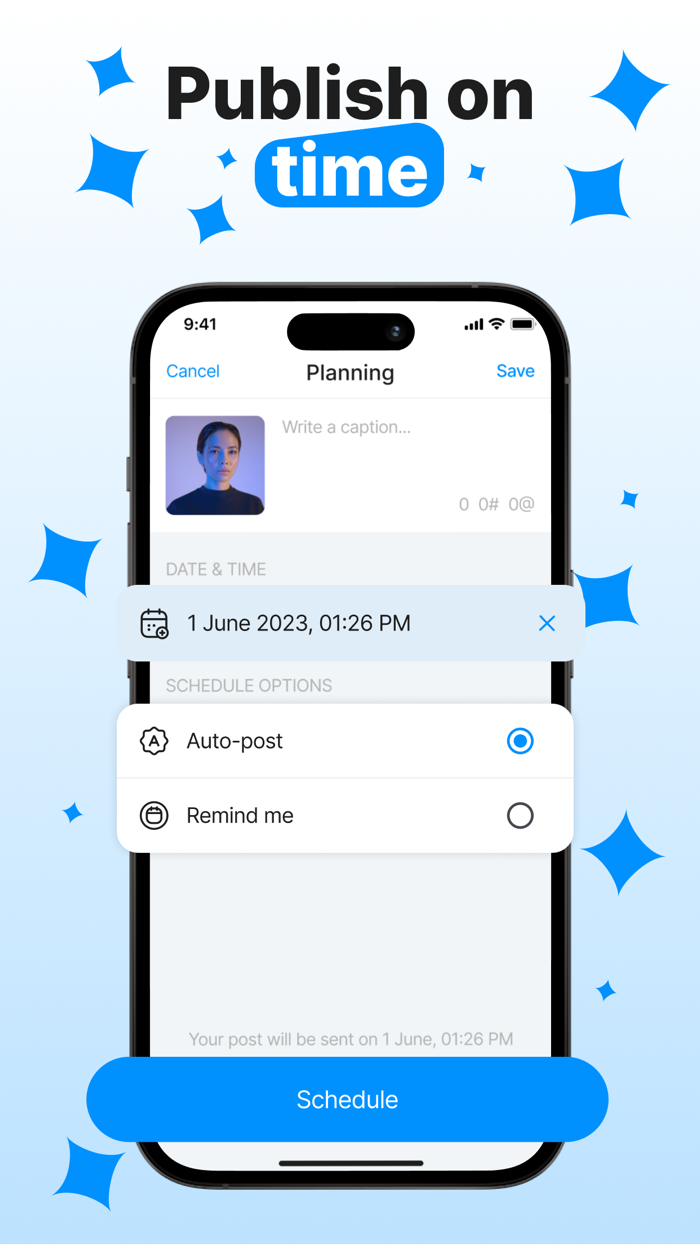 The repost for instagram